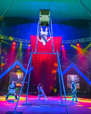 Garden Bros Nuclear Circus event