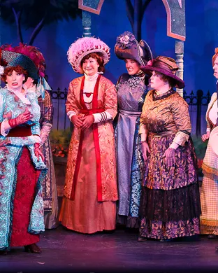 The Music Man theatre performance