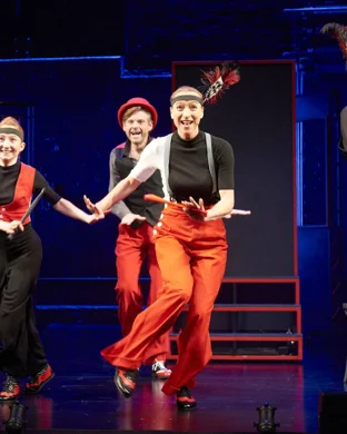 The Music Man theatre performance